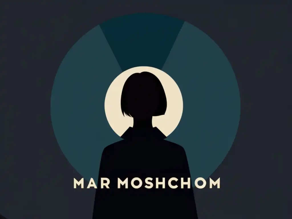 Carisma en la penumbra: un líder misterioso y su secta Una atmósfera misteriosa se plasma en un minimalista póster de película sobre cultos y sectas