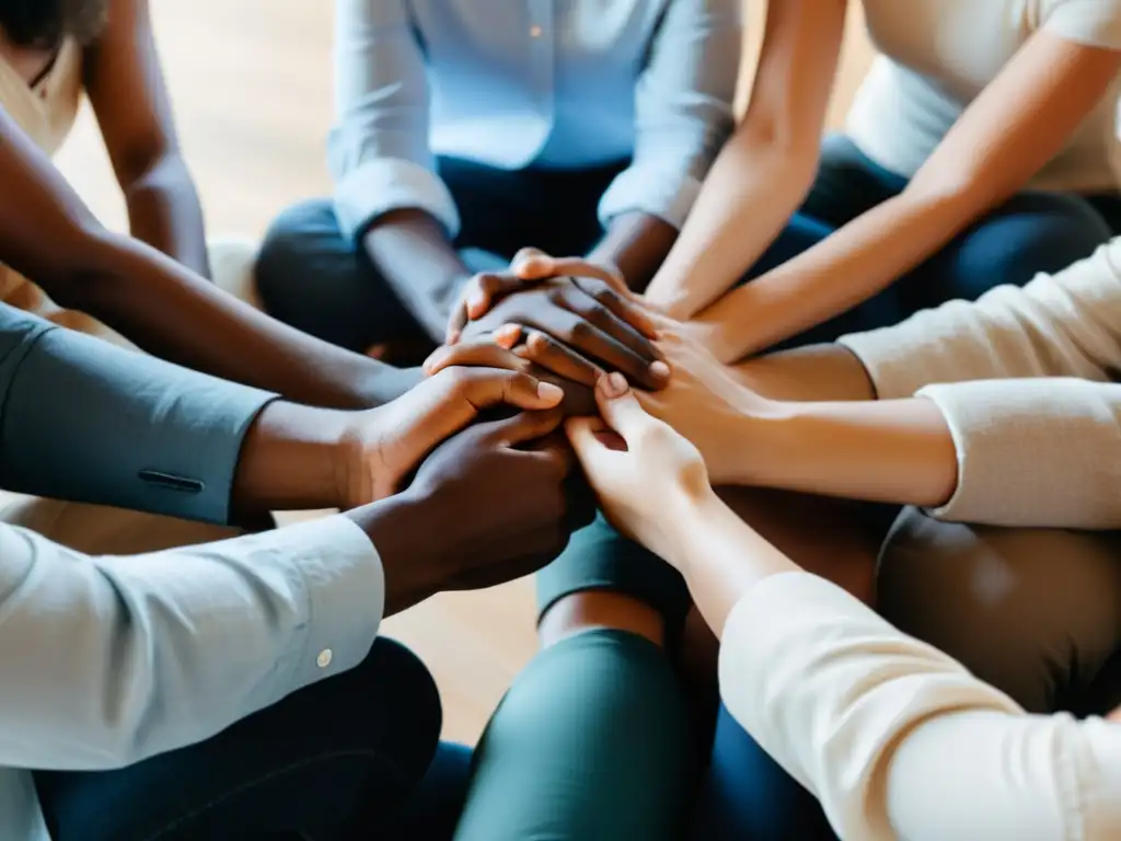 Conversación pacífica: unidad y entendimiento Un círculo de personas dialogando en armonía, simbolizando la regulación de sectas y cultos desafían leyes