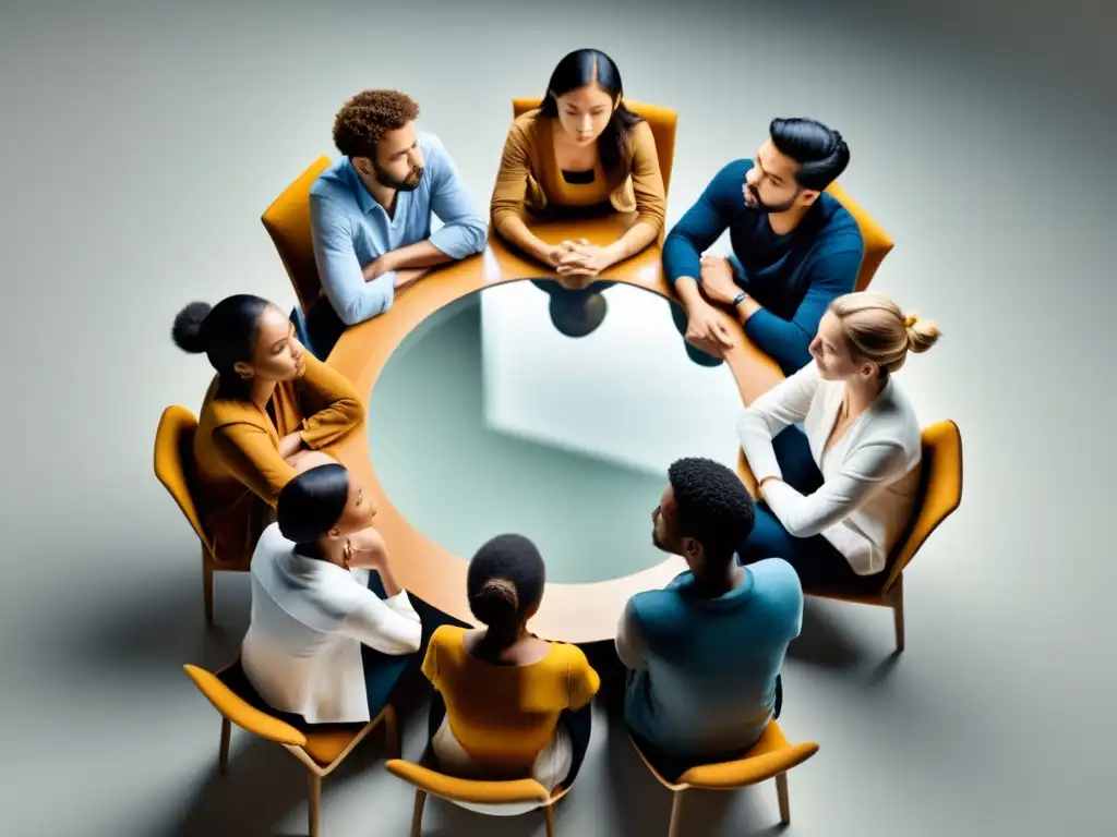 Círculo de reflexión: Unidad y serenidad Exmiembros de sectas comparten historias en un círculo reflexivo y sereno, evocando unidad y resiliencia