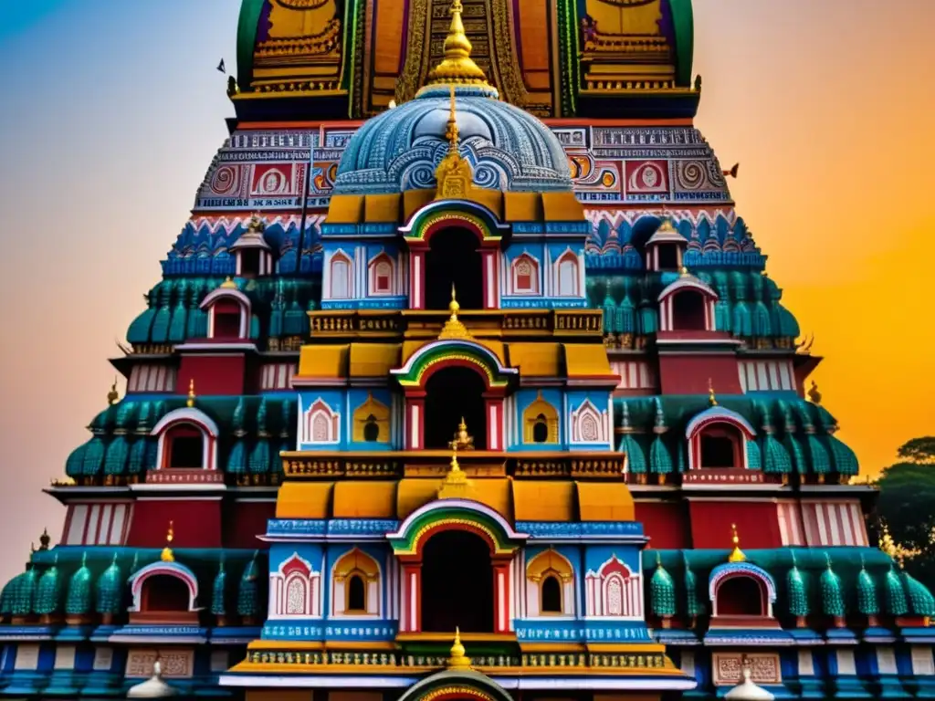 Templo Jagannath: Eterna devoción en Odisha Una vista detallada del famoso Templo Jagannath en Puri, Odisha, India